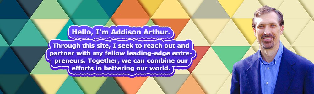 abstract wall of triangles with Addison Arthur